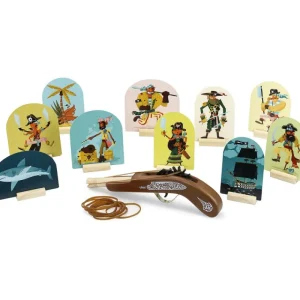 LET83700 Pistolet à élastiques pirates