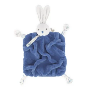 LeT Les enfants Terribles Plume - Doudou Lapinou bleu océan
