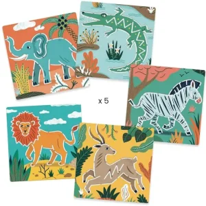 LeT Les enfants Terribles Pochoirs - Animaux Sauvage