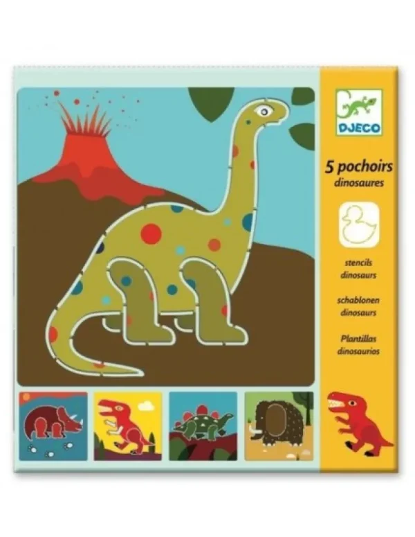 LeT Les enfants Terribles Pochoirs - Dinosaures