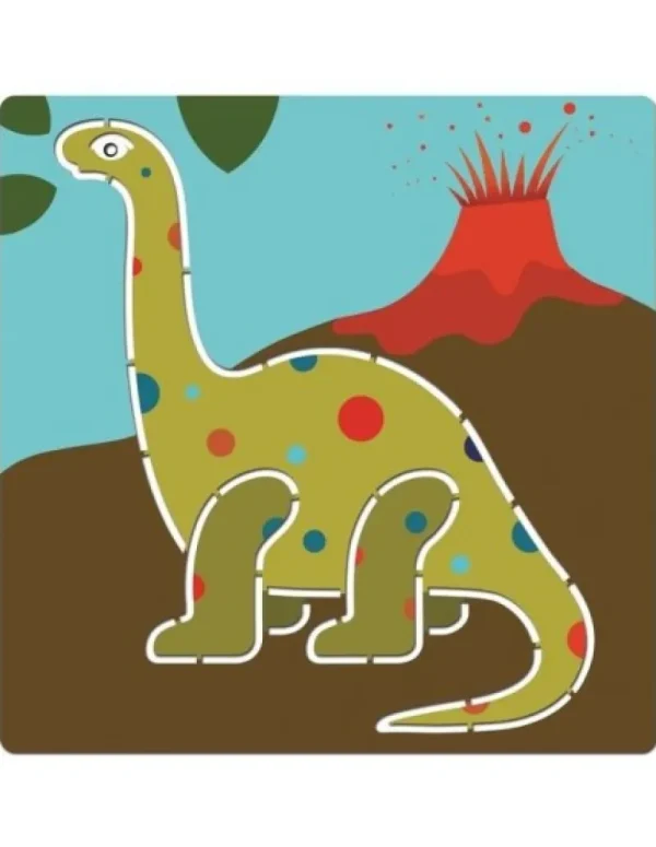 LeT Les enfants Terribles Pochoirs - Dinosaures