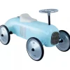 LET83700 Porteur Voiture Vintage - Bleu tendre - Vilac