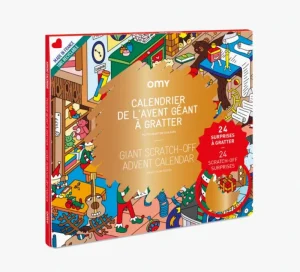 LET83700 Poster à gratter - Calendrier de l'avent