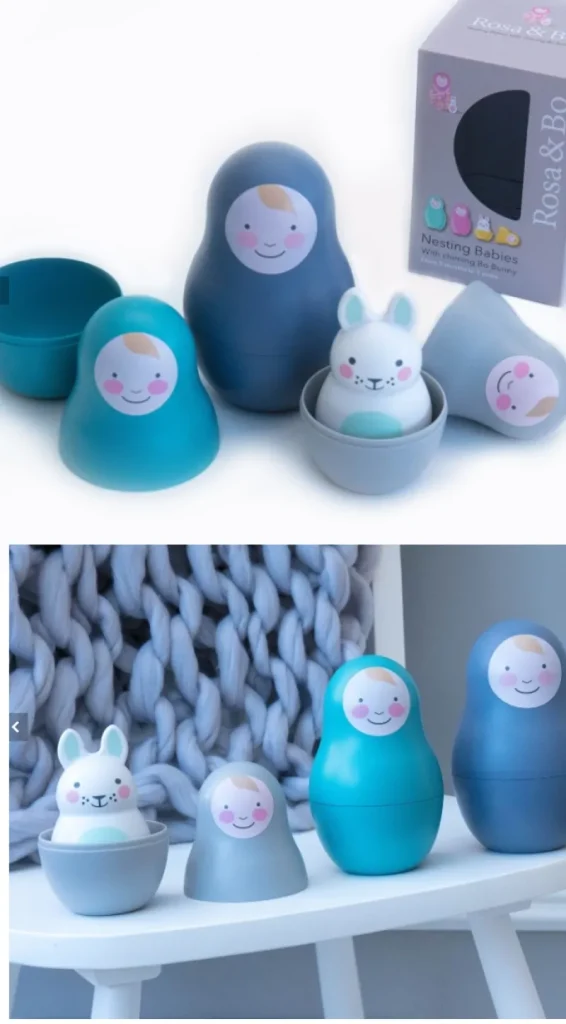 LET83700 Poupée russe made in baby