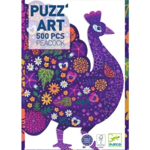 LeT Les enfants Terribles Puzz'art Peacook - 500 pcs