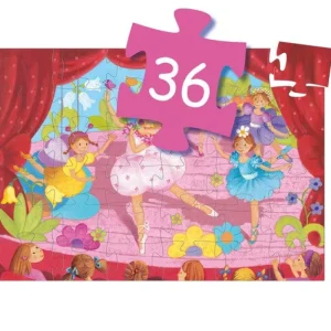 LeT Les enfants Terribles Puzzle - La ballerine à la fleur 36 pcs