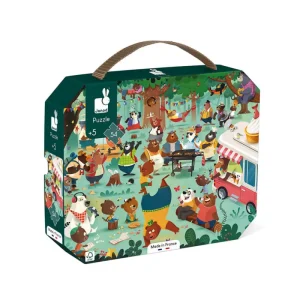 LeT Les enfants Terribles Puzzle - La cousinade des Ours - 54pcs