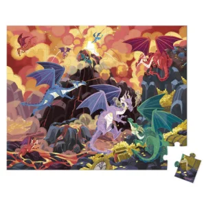 LeT Les enfants Terribles Puzzle - Terre de Dragons - 54 pcs