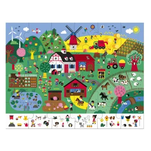 LeT Les enfants Terribles Puzzle d'observation - La ferme