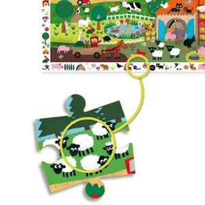 LeT Les enfants Terribles Puzzle d'observation - La ferme 36 pcs