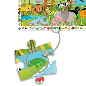 LeT Les enfants Terribles Puzzle d'observation - La Jungle - 35 pcs