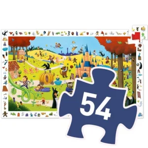 LeT Les enfants Terribles Puzzle d'observation - Les contes  54 pcs