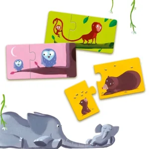 LeT Les enfants Terribles Puzzle duo - Maman et bébé - Djeco