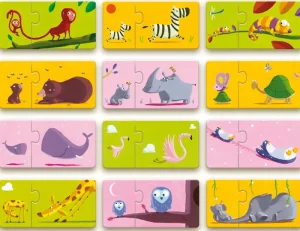 LeT Les enfants Terribles Puzzle duo - Maman et bébé - Djeco