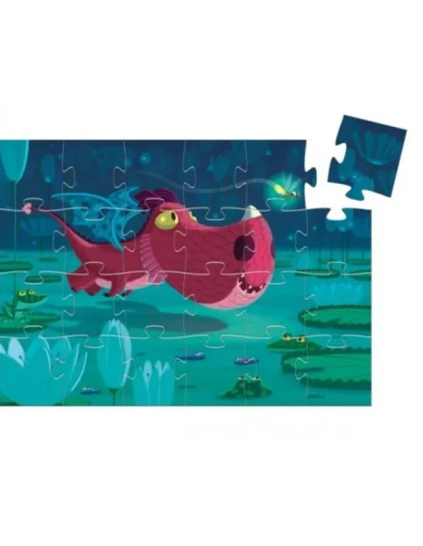 LeT Les enfants Terribles Puzzle Edmond le dragon