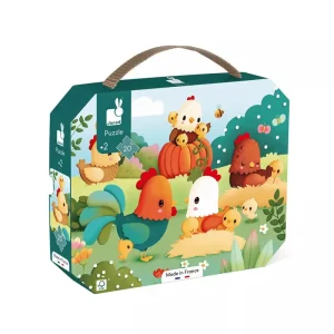 LeT Les enfants Terribles Puzzle ferme bienvenue à la basse-cour 20pcs