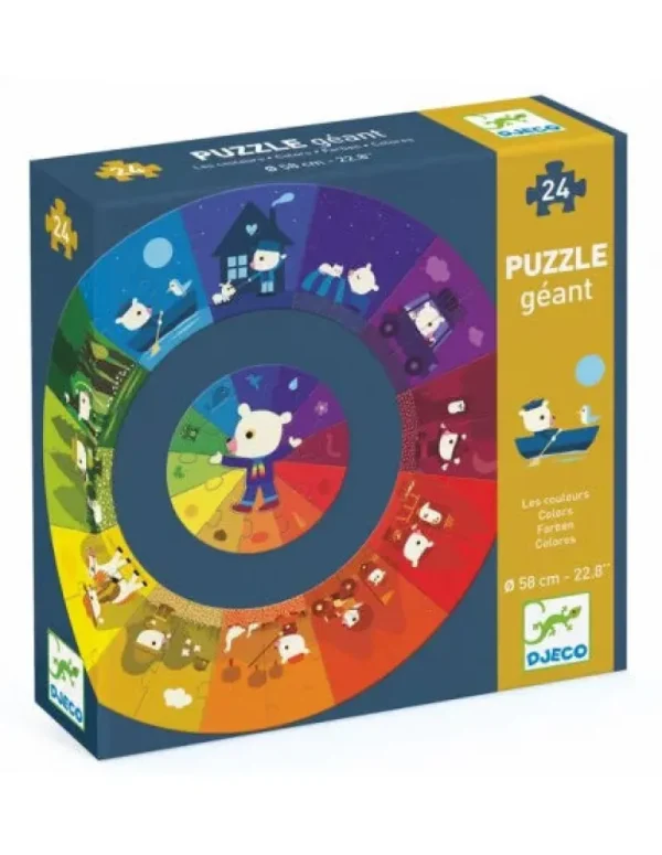 LeT Les enfants Terribles Puzzle Géant - Géant les Couleurs