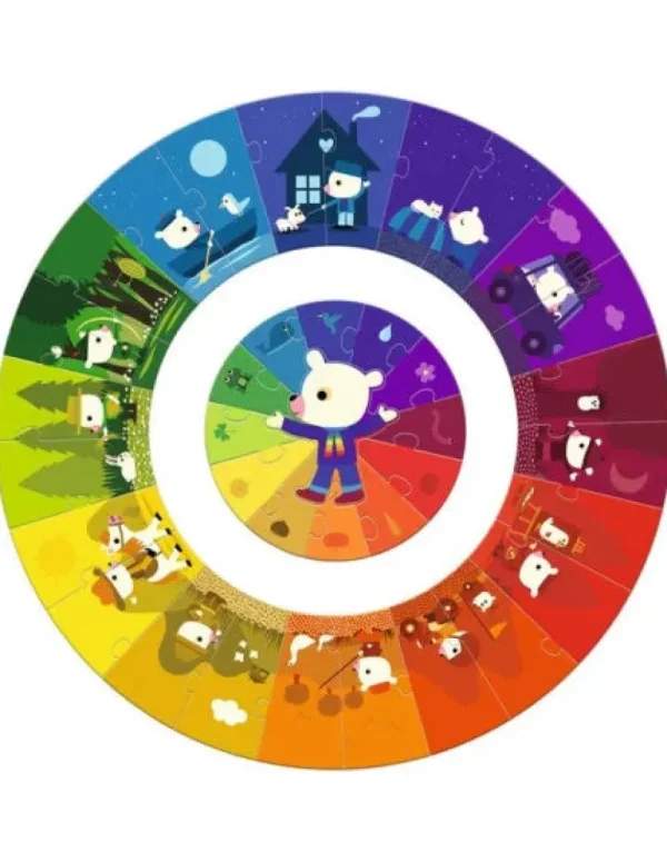 LeT Les enfants Terribles Puzzle Géant - Géant les Couleurs