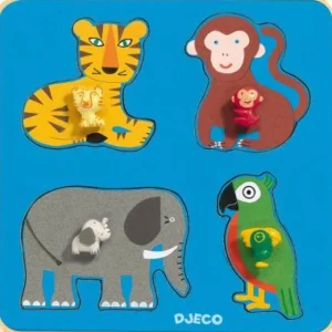 LeT Les enfants Terribles Puzzle gros boutons Family Jungle