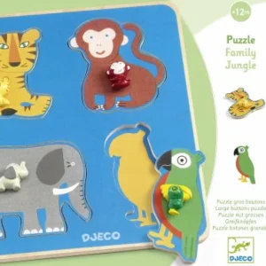 LeT Les enfants Terribles Puzzle gros boutons Family Jungle