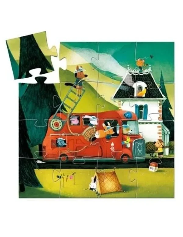 LeT Les enfants Terribles Puzzle Le camion de pompier