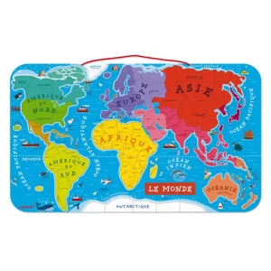LeT Les enfants Terribles Puzzle magnétique Monde