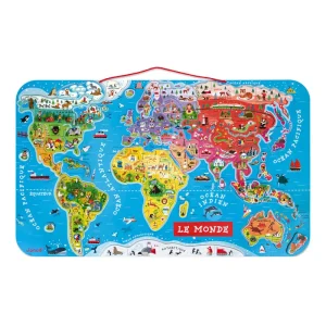 LeT Les enfants Terribles Puzzle magnétique Monde