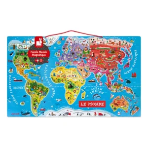 LeT Les enfants Terribles Puzzle magnétique Monde