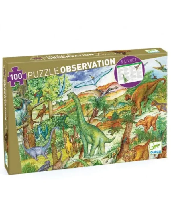 LeT Les enfants Terribles Puzzle observation - Dinosaures 100pcs