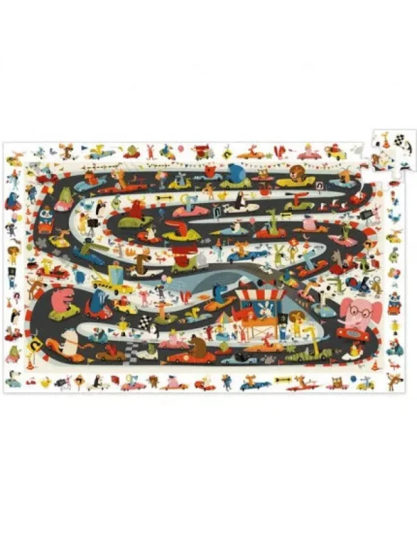 LeT Les enfants Terribles Puzzle observation - Rallye automobile 54pcs