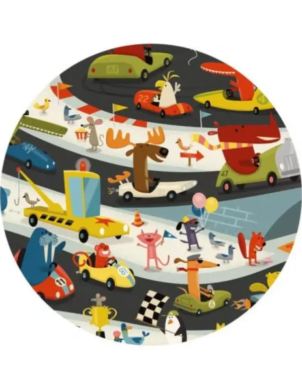 LeT Les enfants Terribles Puzzle observation - Rallye automobile 54pcs
