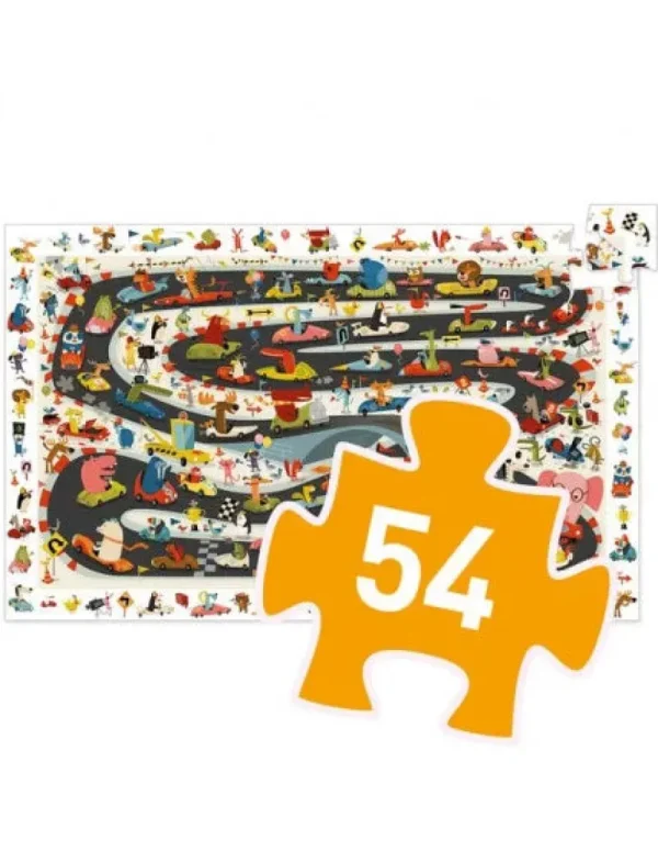 LeT Les enfants Terribles Puzzle observation - Rallye automobile 54pcs