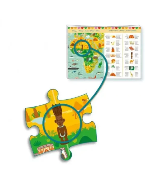 LeT Les enfants Terribles Puzzle observation - Tour du monde 200pcs