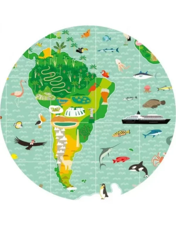 LeT Les enfants Terribles Puzzle observation - Tour du monde 200pcs