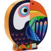 LeT Les enfants Terribles Puzzle Silhouette - Coco Le Toucan 24pcs