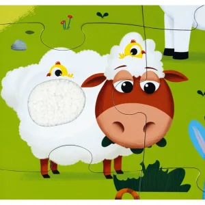 LeT Les enfants Terribles Puzzle Tactile - La ferme - 20 pcs