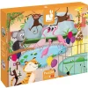 LeT Les enfants Terribles Puzzle Tactile " Une journée au Zoo "