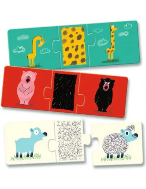 LeT Les enfants Terribles Puzzle Trio - Trio Tout Nu !