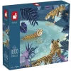 LeT Les enfants Terribles Puzzles Tigres Au Clair De Lune 1000pcs