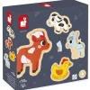 LeT Les enfants Terribles 4 puzzles évolutifs - Ferme