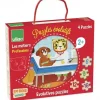 LeT Les enfants Terribles 4 puzzles évolutifs métiers