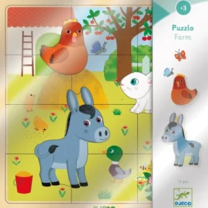 LeT Les enfants Terribles Puzzlo farm - djeco