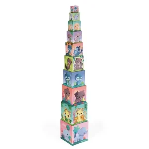 LeT Les enfants Terribles Pyramide carrée -"Les animaux tout mignons"