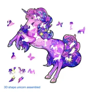 LeT Les enfants Terribles Rainbow wooden Puzzle licorne