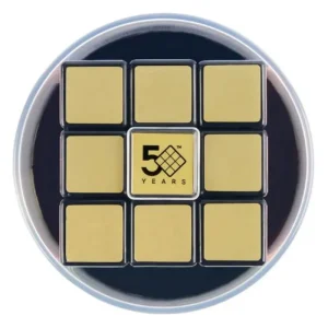 LET83700 Rubiks cube 3x3 - 50 ans retro