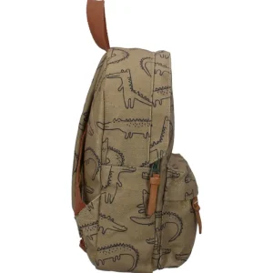 LET83700 Sac à dos enfant - Crocodiles kaki -  BB&Co