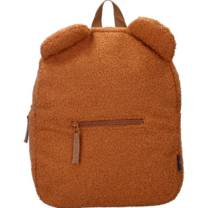 LET83700 Sac à dos enfant - ourson bouclette caramel - BB&Co