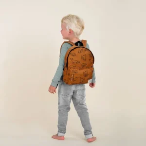 LET83700 Sac à dos enfant - Renards fauve -  BB&Co