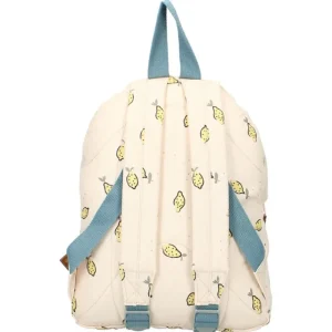 LET83700 Sac à Dos Enfant Citrons - Jaune