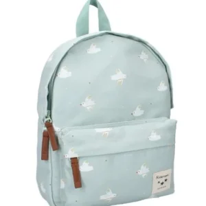LET83700 Sac à dos enfant oiseaux bleu